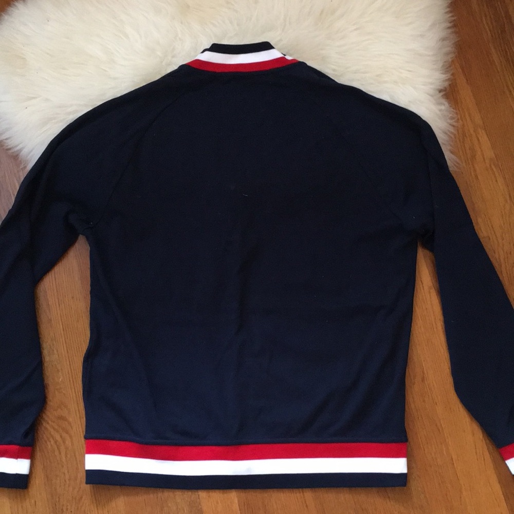Ralph Lauren Navy Aviator Cotton Jacket - Picture 5 of 5